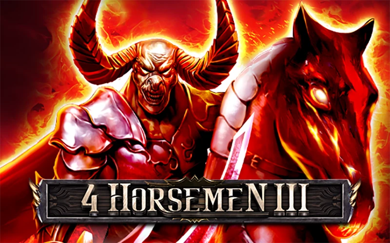 Versuchen Sie Ihr Glück beim Slot-Spiel 4 Horsemen 3 auf der Website von Nine Casino.
